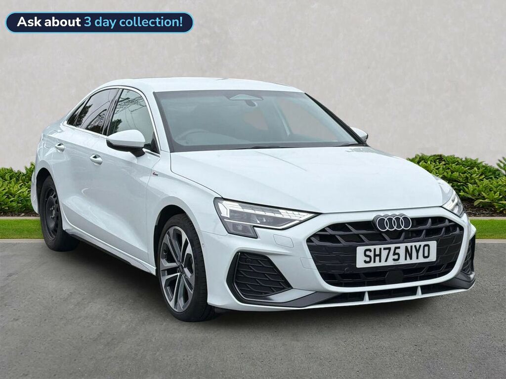 Audi A3 A3 Saloon S Line Tfsi 150 Ps S Tronic White