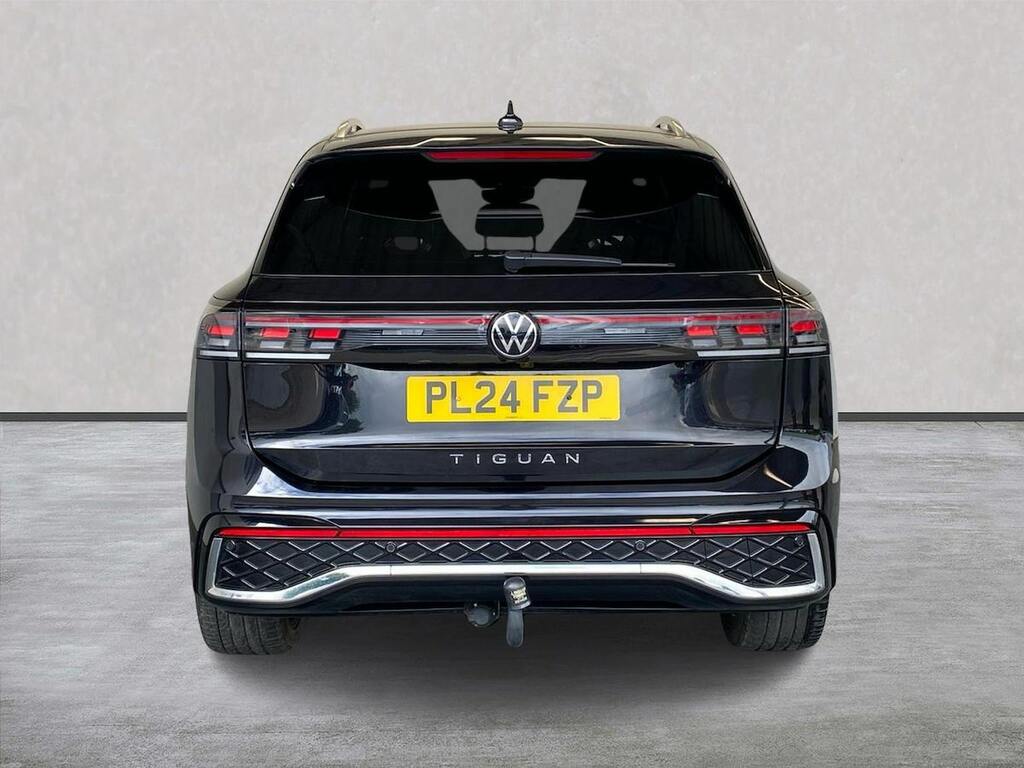 Volkswagen Tiguan 2.0 Tdi R-line Suv Dsg Euro 6 Ss 15 PL24FZP Black #4