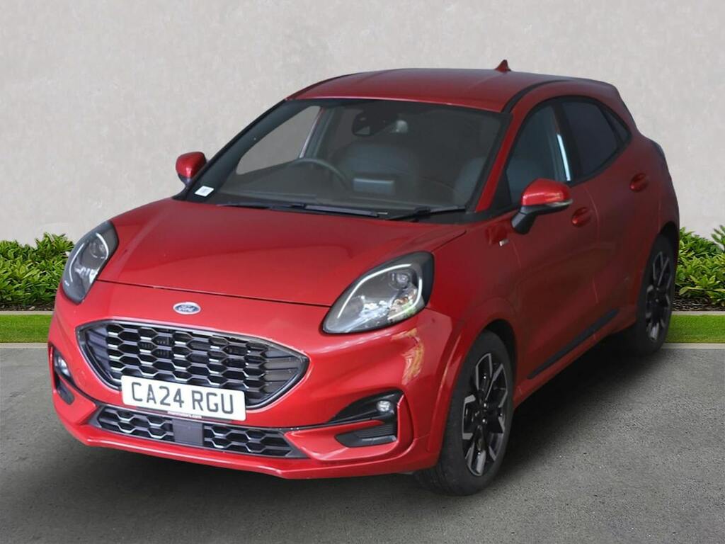 Ford Puma 1.0T Ecoboost Mhev St-line X Suv Hybrid CA24RGU Red #3