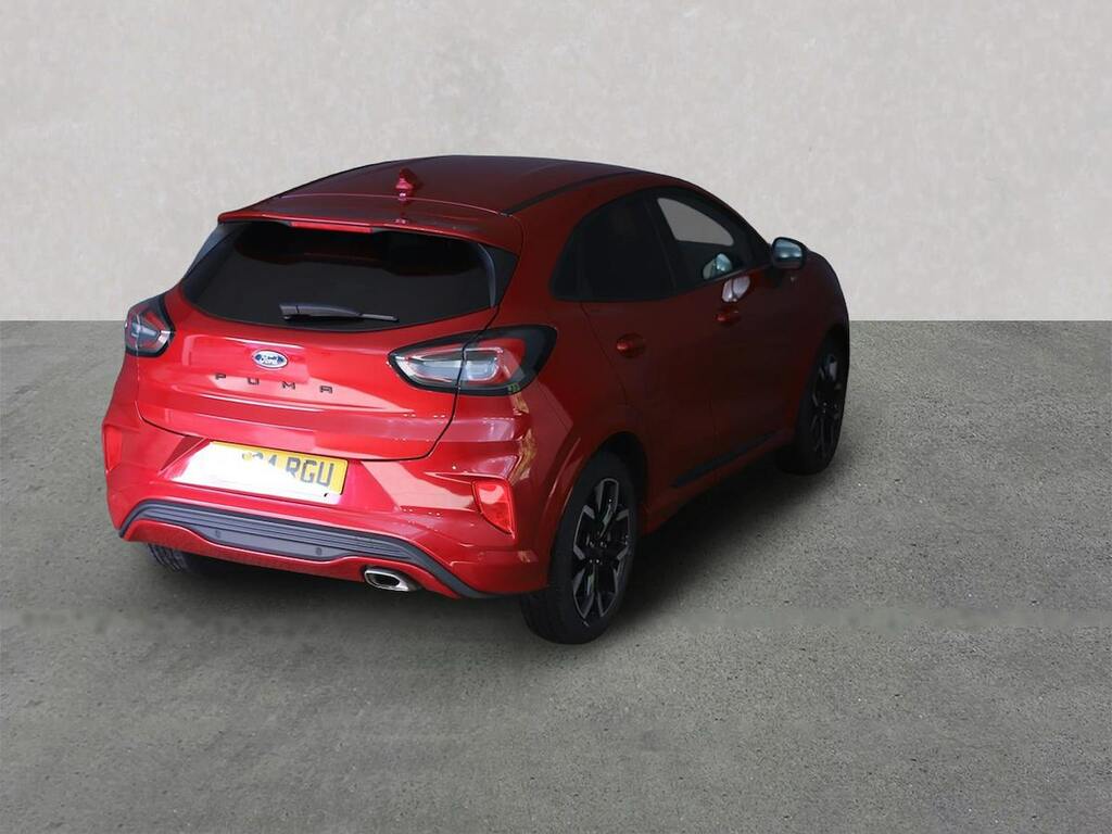 Ford Puma 1.0T Ecoboost Mhev St-line X Suv Hybrid CA24RGU Red #6