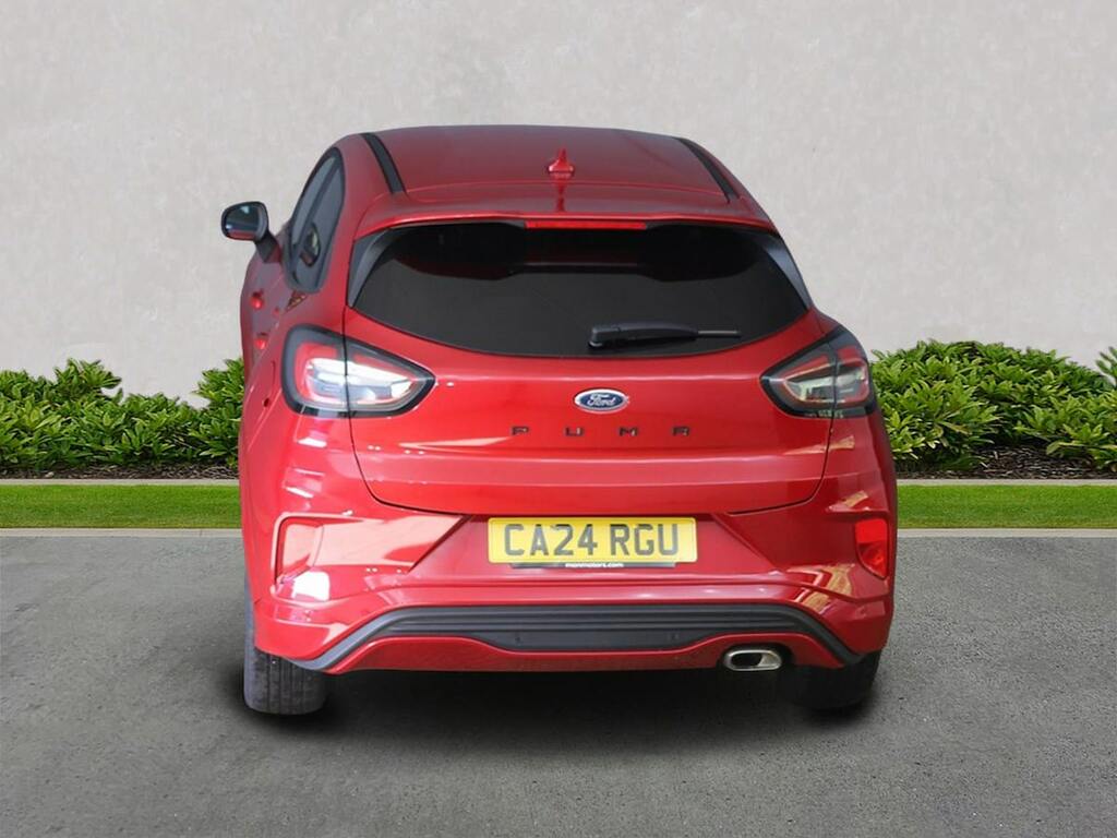 Ford Puma 1.0T Ecoboost Mhev St-line X Suv Hybrid CA24RGU Red #4