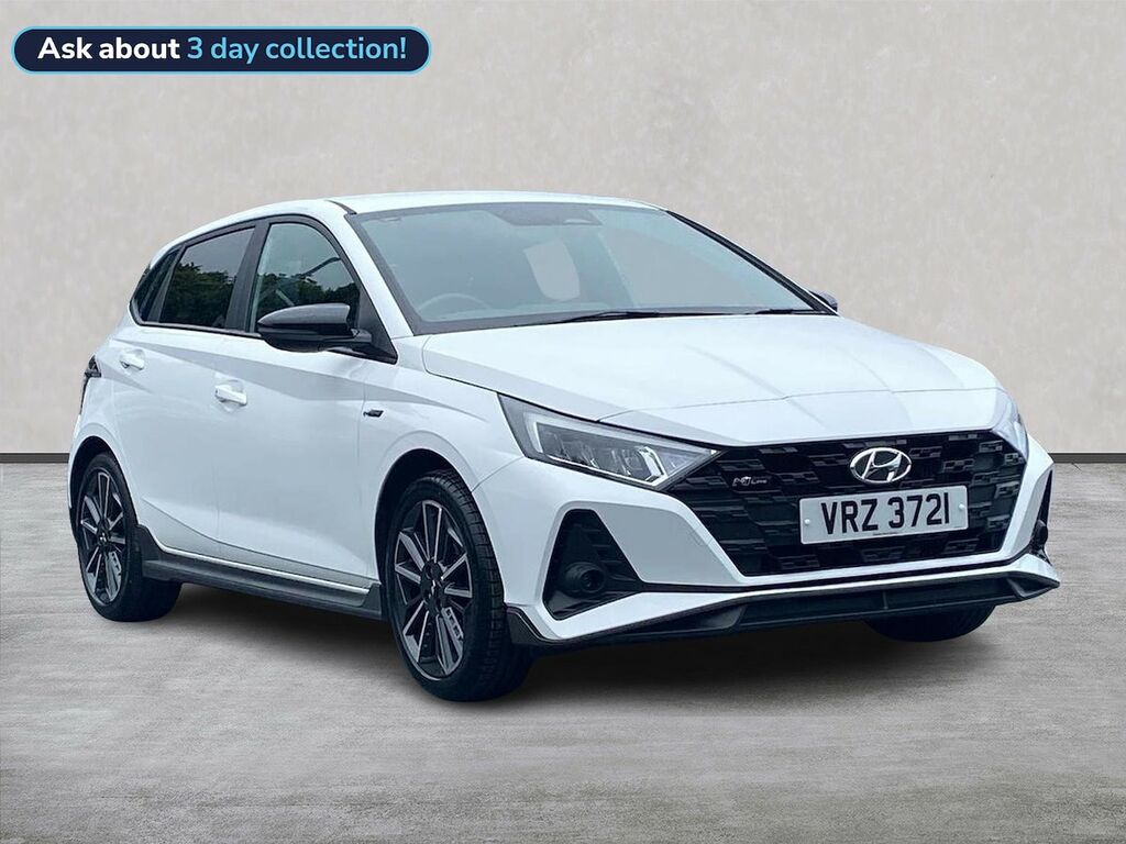 Hyundai I20 I20 1.0T Gdi 48V Mhd 120 N Line Dct Hatchback White