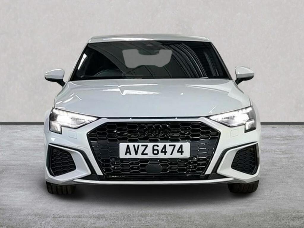 Audi A3 A3 30 Tfsi S Line S Tronic Hatchback AVZ6474 White #5