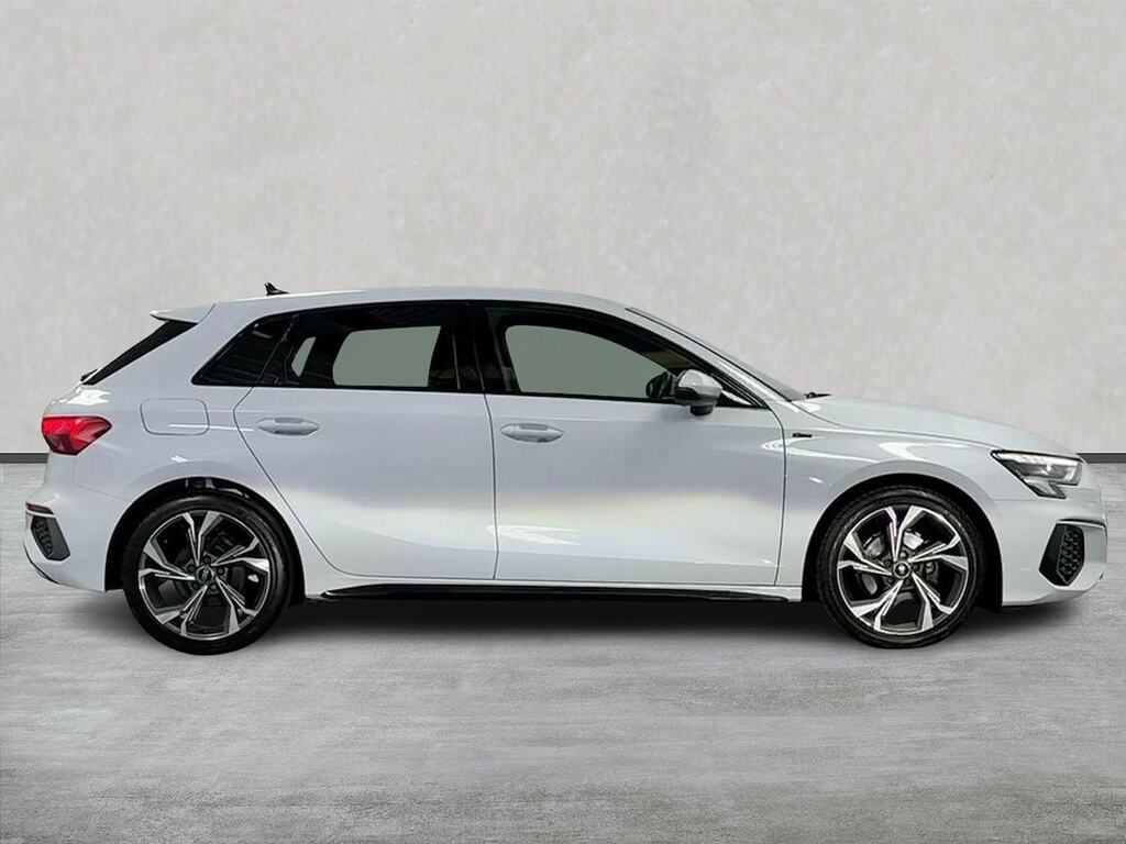 Audi A3 A3 30 Tfsi S Line S Tronic Hatchback AVZ6474 White #3