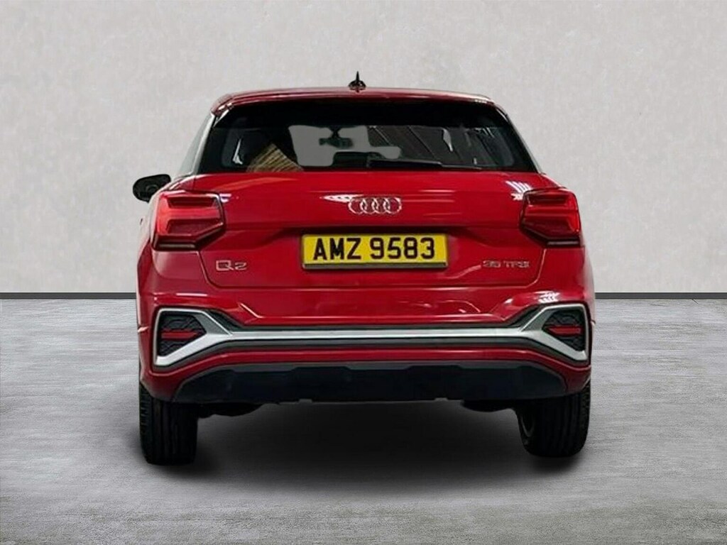 Audi Q2 Q2 35 Tfsi S Line Estate AMZ9583 Red #4