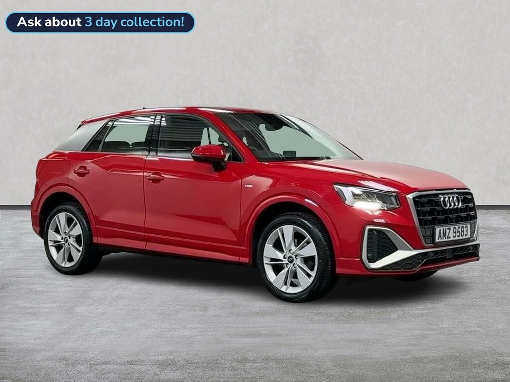 Audi Q2 Q2 35 Tfsi S Line Estate Red