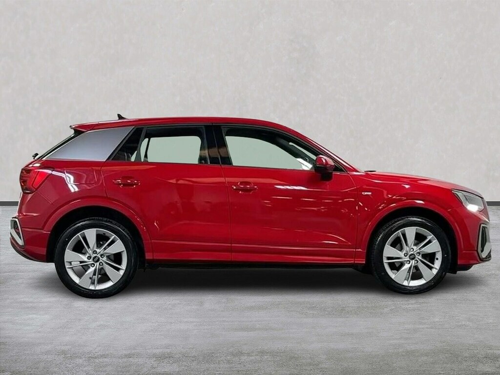 Audi Q2 Q2 35 Tfsi S Line Estate AMZ9583 Red #3