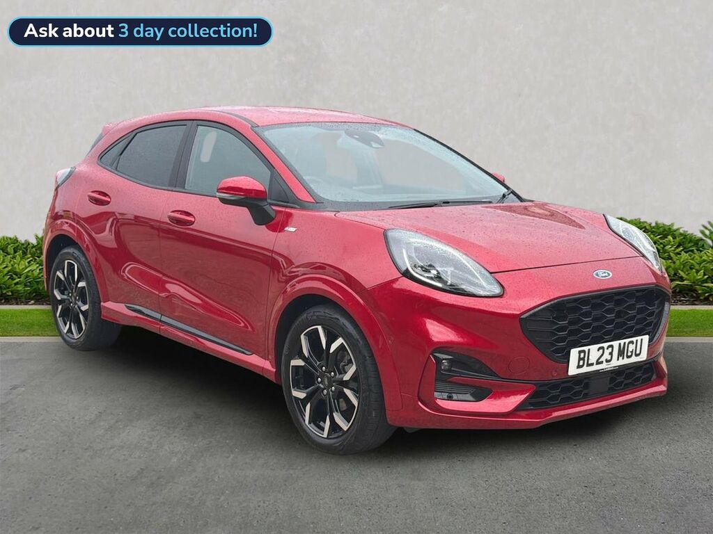 Ford Puma 1.0T Ecoboost Mhev St-line X Suv Hybrid BL23MGU Red