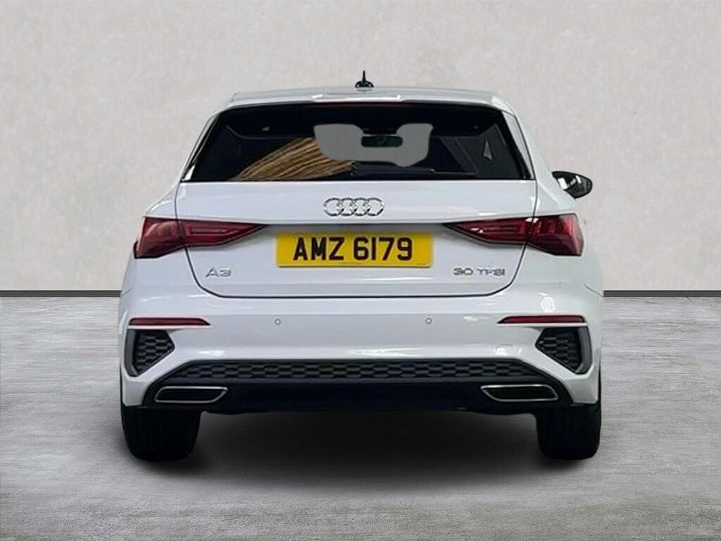 Audi A3 A3 30 Tfsi S Line Hatchback AMZ6179 White #4