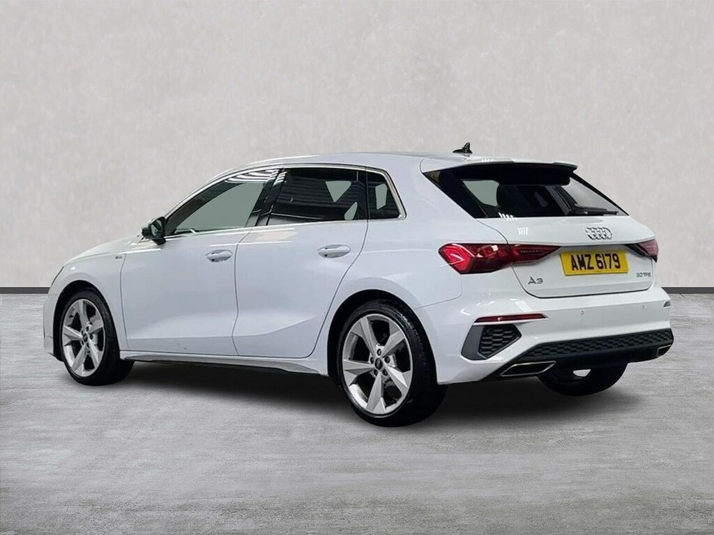 Audi A3 A3 30 Tfsi S Line Hatchback AMZ6179 White #2