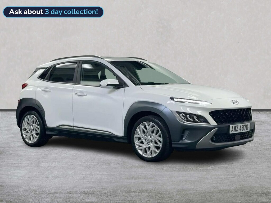 Hyundai Kona 1.6 H-gdi Ultimate Suv Hybrid Dct Euro White