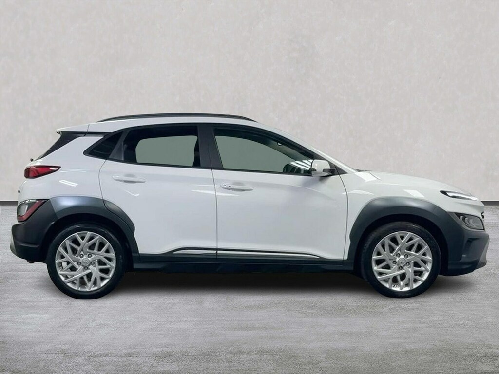Hyundai Kona 1.6 H-gdi Ultimate Suv Hybrid Dct Euro AMZ4870 White #3