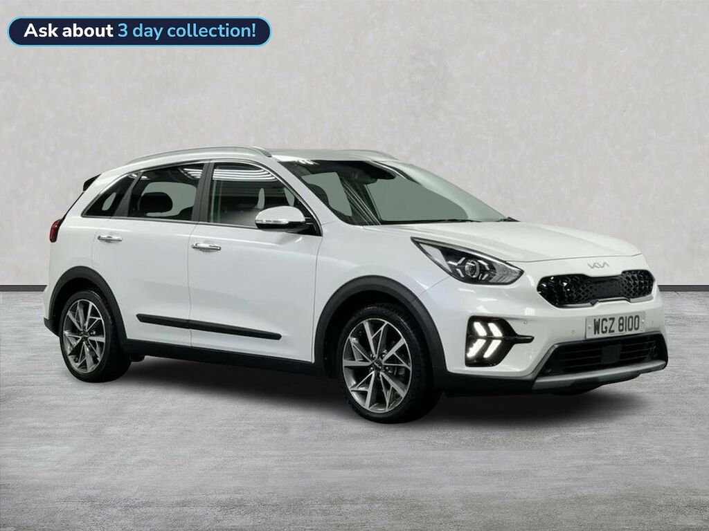Kia Niro Niro 1.6 Gdi Hybrid 3 Dct Estate WGZ8100 White