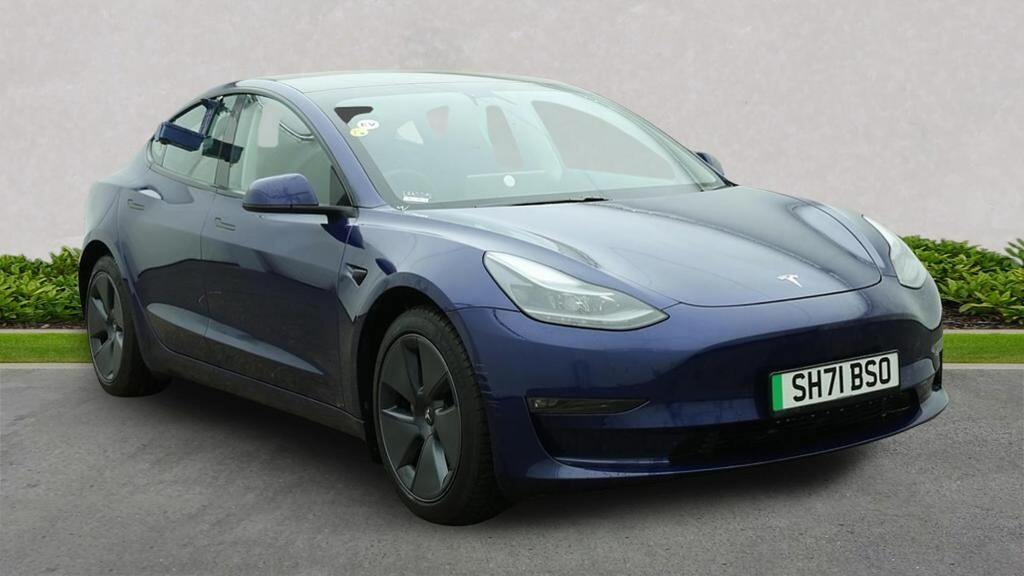 Tesla Model 3 Dual Motor Long Range Saloon 4 Blue