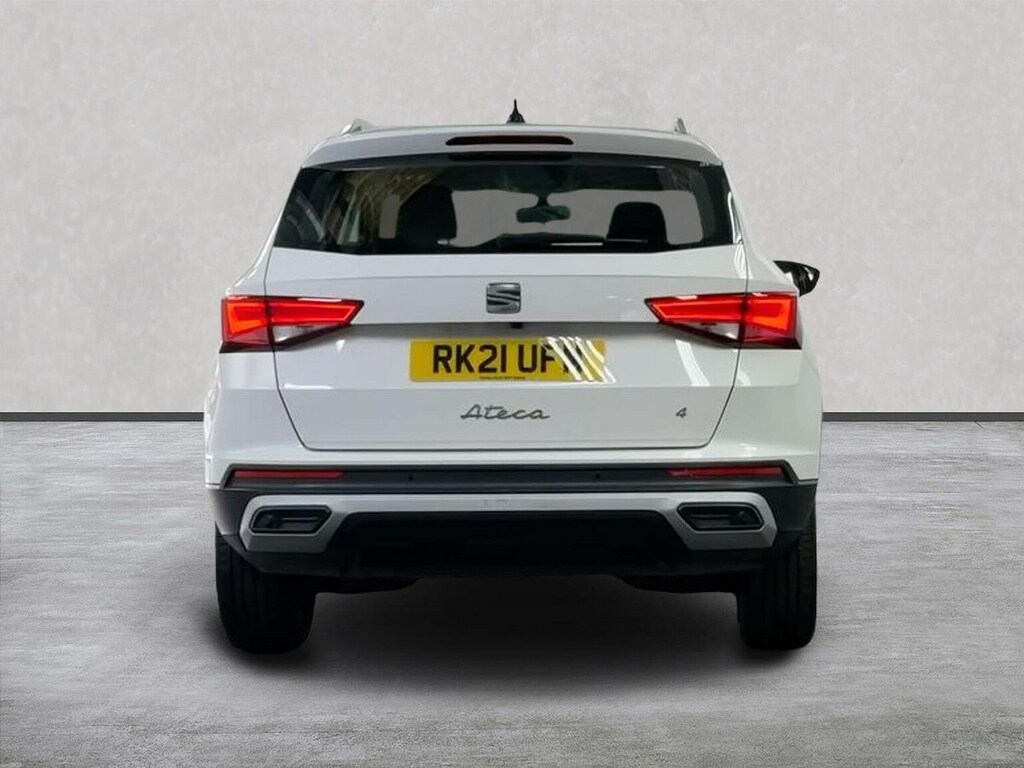 Seat Ateca Ateca 2.0 Tdi 150 Se Technology Dsg 4Drive Est RK21UFM White #4