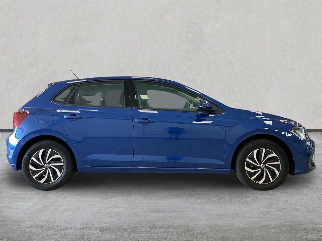 Volkswagen Polo 1.0 Tsi Life Hatchback Euro 6 S ND24VJY Blue #3