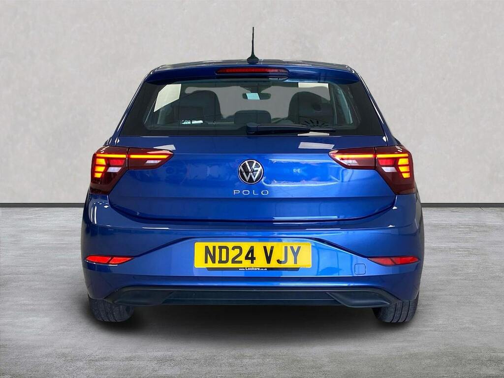 Volkswagen Polo 1.0 Tsi Life Hatchback Euro 6 S ND24VJY Blue #4