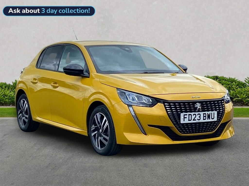 Peugeot 208 1.2 Puretech 100 Allure Premium Yellow