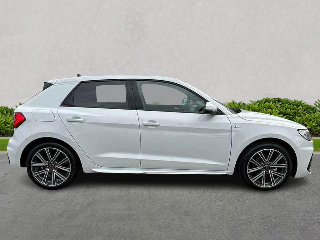Audi A1 30 Tfsi S Line NK26XBB White #3