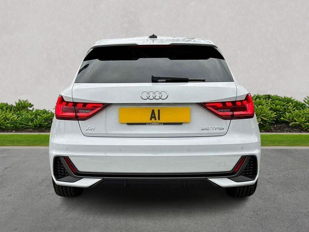 Audi A1 30 Tfsi S Line NK26XBB White #4