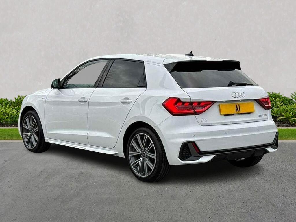 Audi A1 30 Tfsi S Line NK26XBB White #2