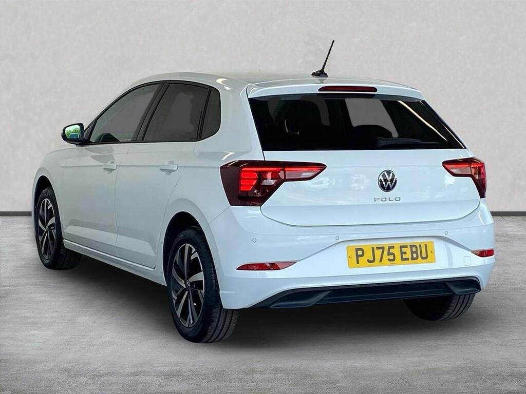 Volkswagen Polo 1.0 Tsi Match Hatchback Euro 6 PJ75EBU White #2