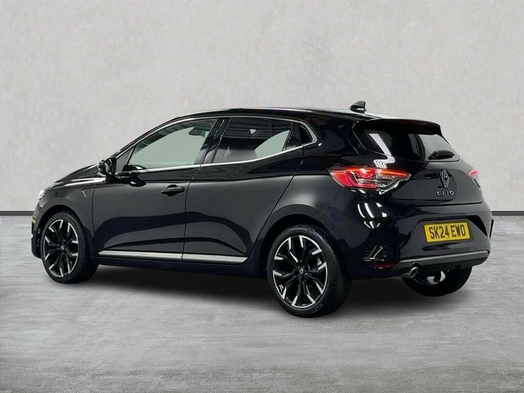 Renault Clio 1.0 Tce Techno Hatchback Euro 6 SK24EWO Black #2