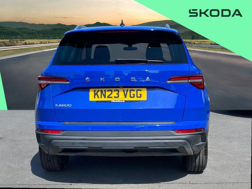 Skoda Karoq 1.5 Tsi Act Se L Suv Dsg Euro 6 Ss KN23VGG Blue #4