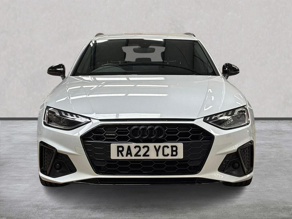 Audi A4 2.0 Tdi 40 Black Edition Estate S Troni White #5