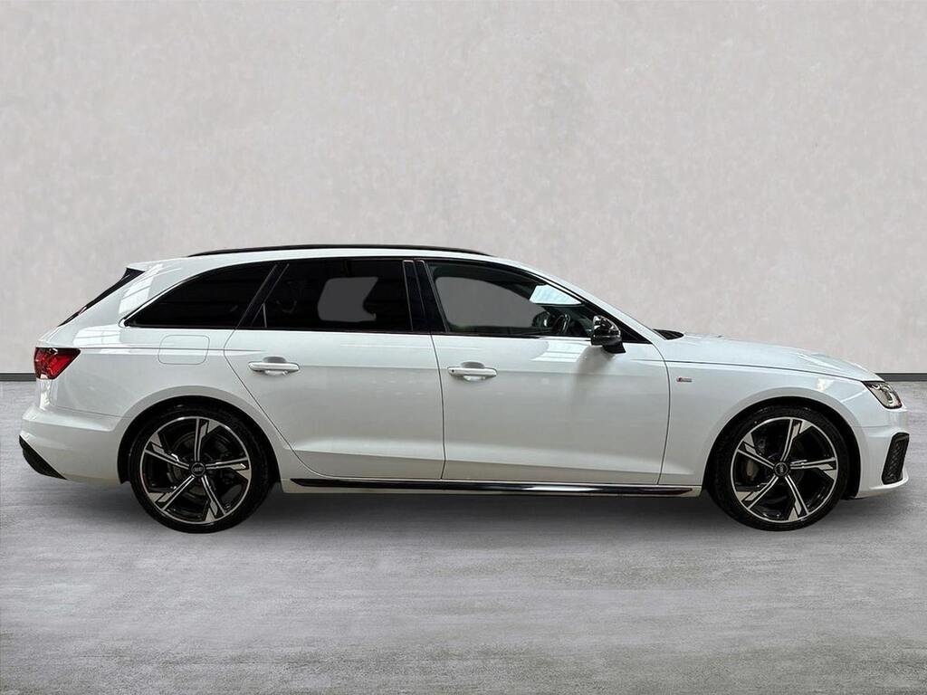 Audi A4 2.0 Tdi 40 Black Edition Estate S Troni White #3