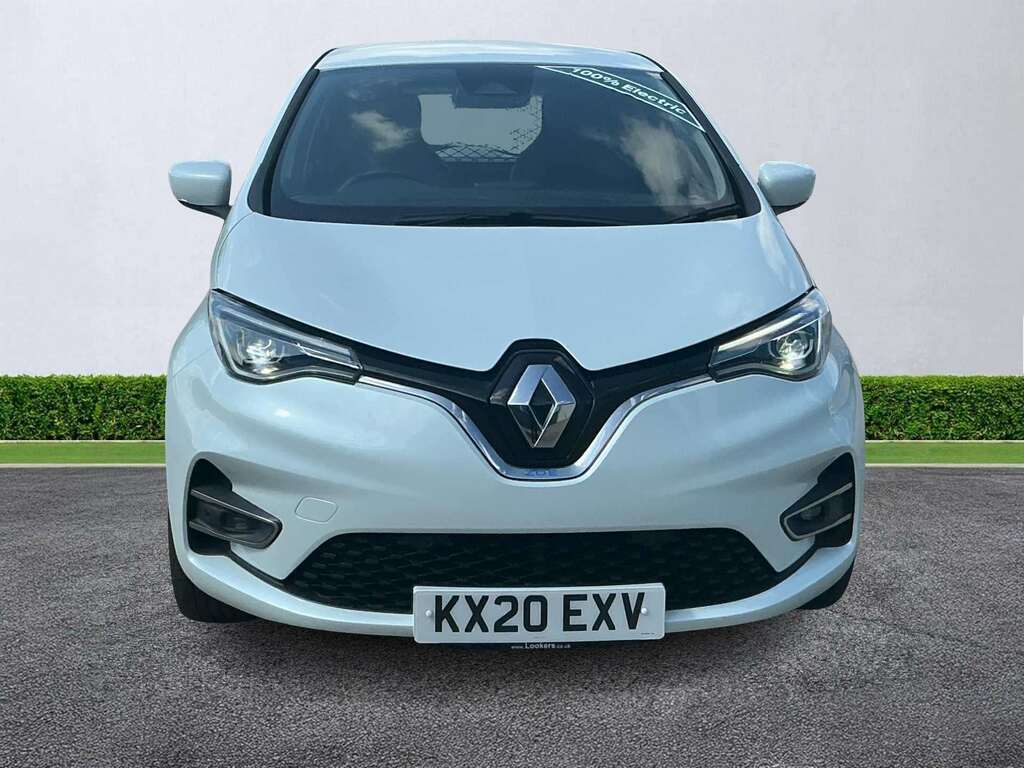 Renault Zoe 80Kw I Iconic R110 50Kwh KX20EXV White #5