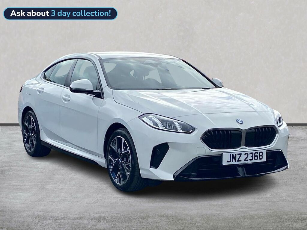 BMW 2 Series 1.5 220I Mht M Sport Saloon Hybrid Dct JMZ2368 White