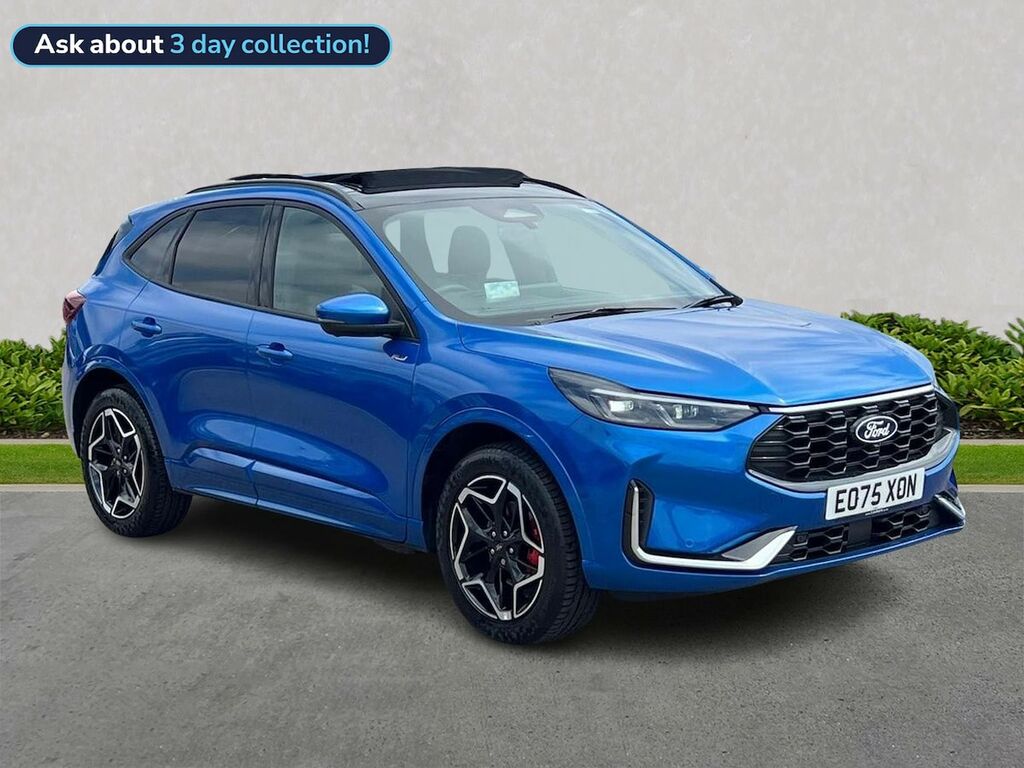 Ford Kuga 2.5 Duratec 14.4Kwh St-line X Suv Plug- EO75XON Blue