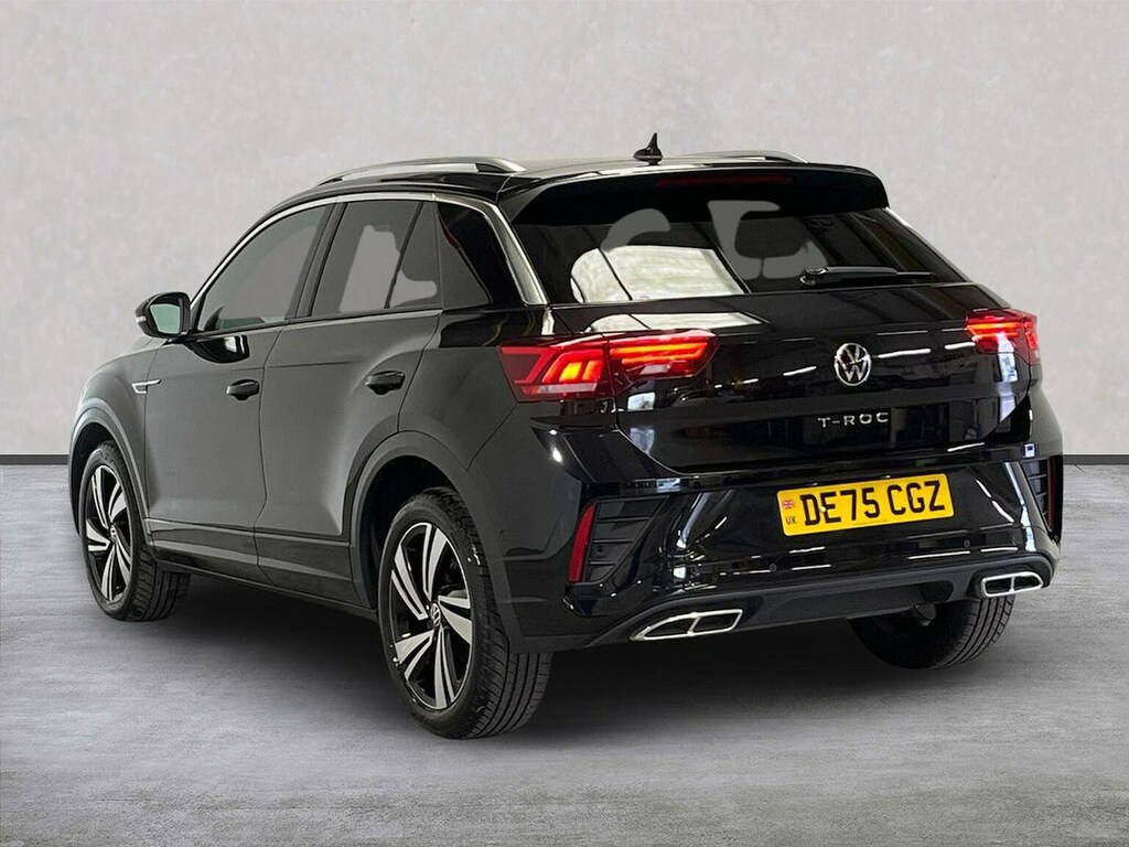 Volkswagen T-Roc 2.0 Tdi R-line Suv Dsg Euro 6 Ss 15 Black #2