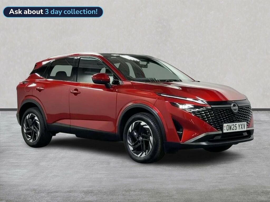 Nissan Qashqai 1.3 Dig-t Mhev N-connecta Suv Hybrid Ma Red