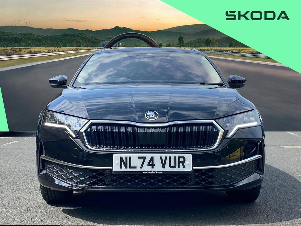 Skoda Octavia 1.5 Tsi Act Se L Estate Euro 6 NL74VUR Black #5