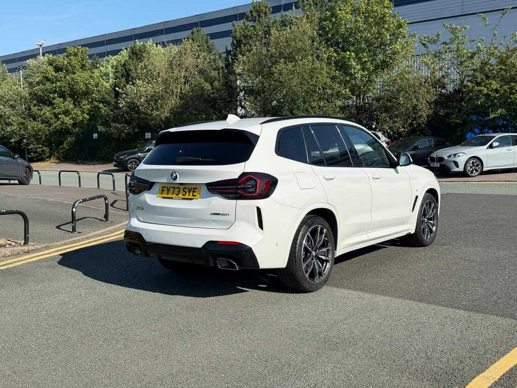 BMW X3 Xdrive20i Mht M Sport Step FY73SYE White #3