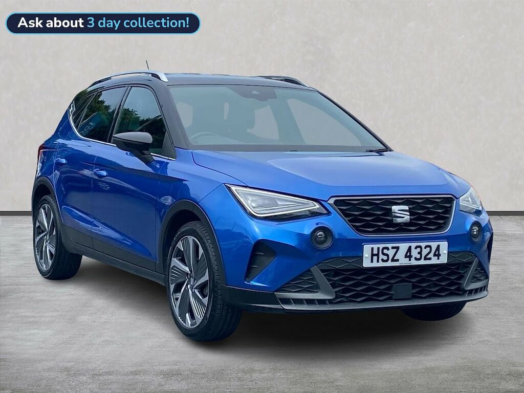 Seat Arona Arona 1.0 Tsi 110 Fr Sport Hatchback Blue