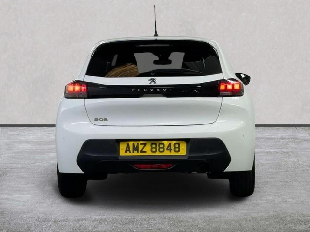 Peugeot 208 1.2 Puretech Active Premium Hatchback AMZ8848 White #4