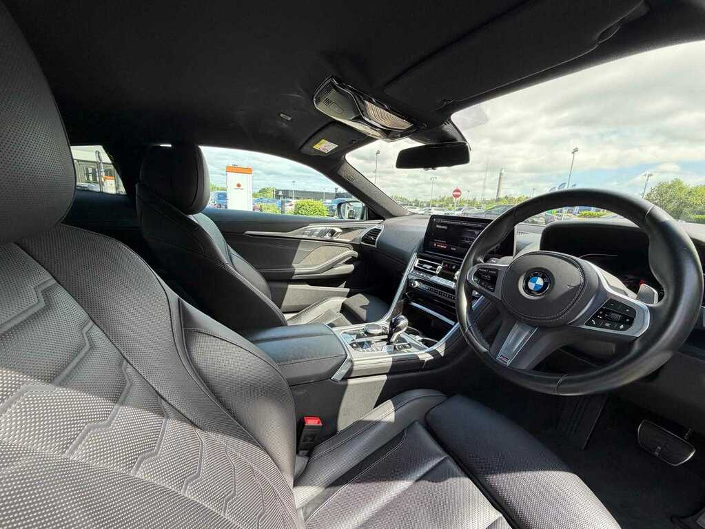 BMW 8 Series 4.4 M850i V8 Saloon Steptronic Xdrive E White #21