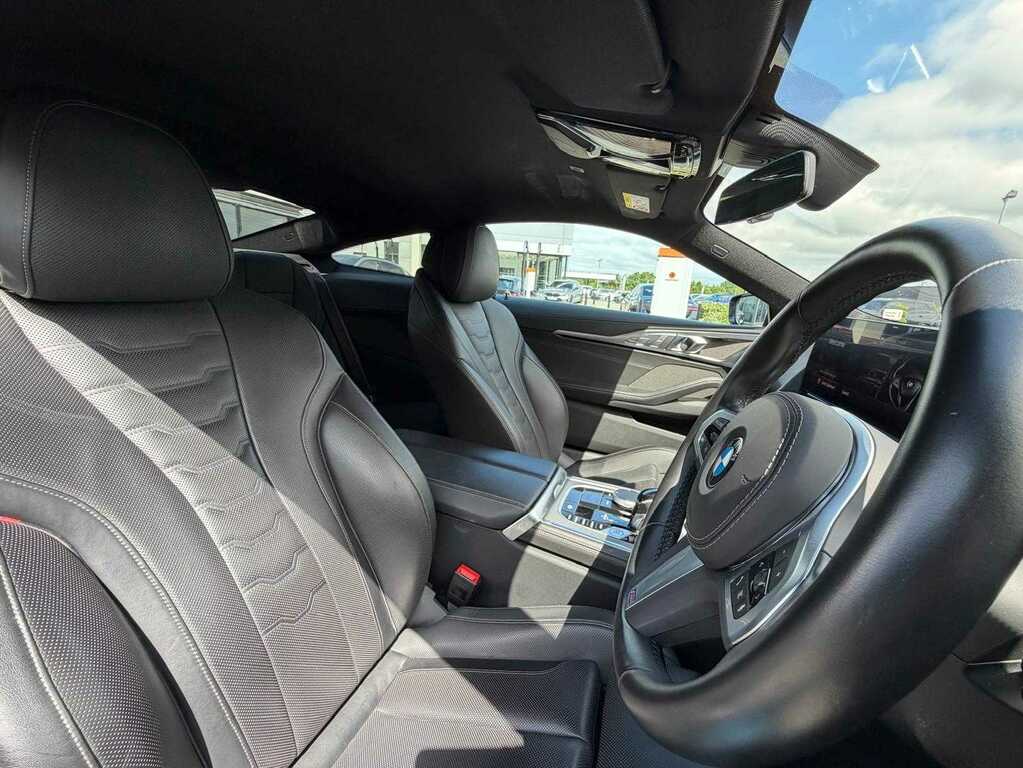 BMW 8 Series 4.4 M850i V8 Saloon Steptronic Xdrive E White #22