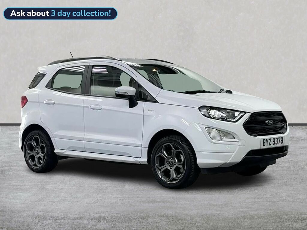 Ford Ecosport 1.0 Ecoboost 125 St-line White