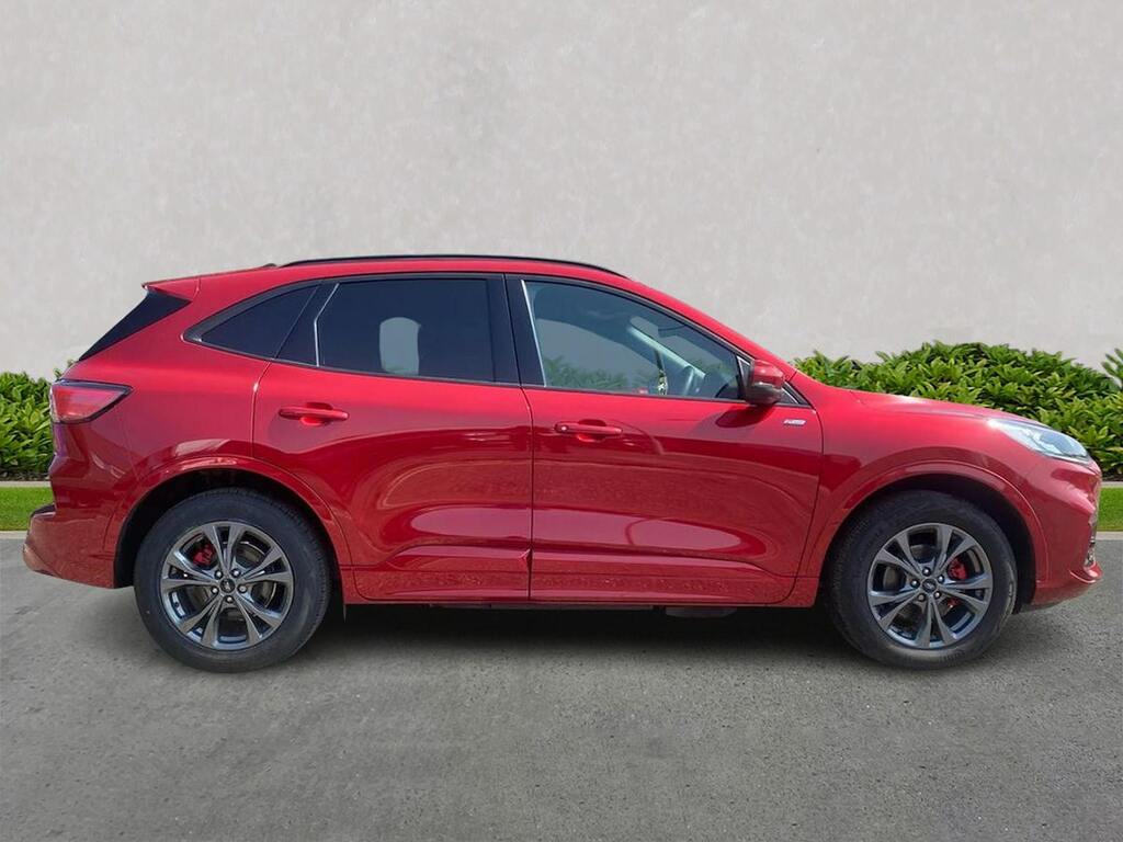 Ford Kuga 2.5 Ecoboost Duratec 14.4Kwh St-line Suv Petro EY72AZF Red #3