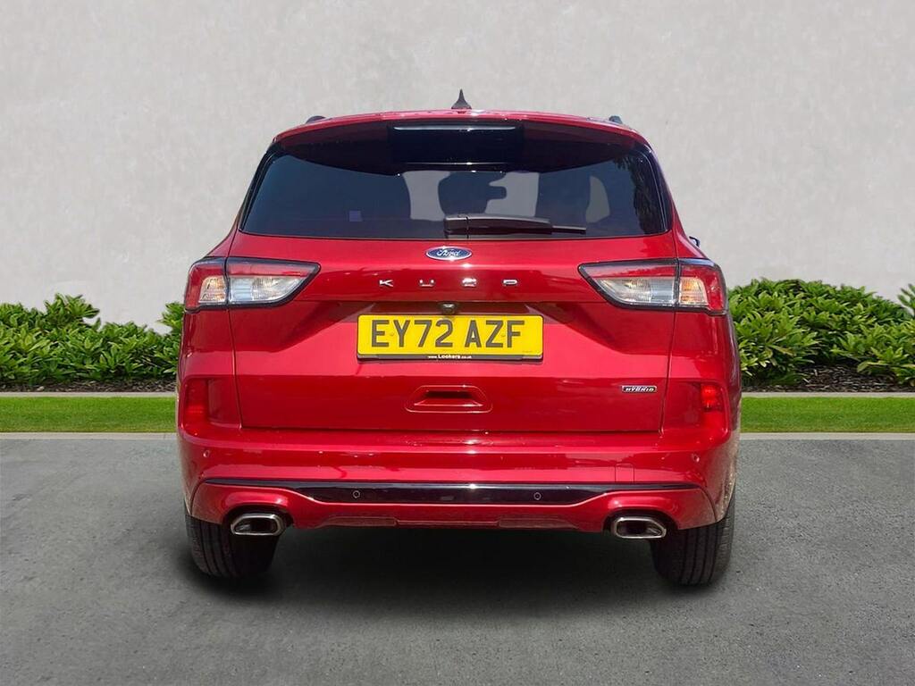 Ford Kuga 2.5 Ecoboost Duratec 14.4Kwh St-line Suv Petro EY72AZF Red #4