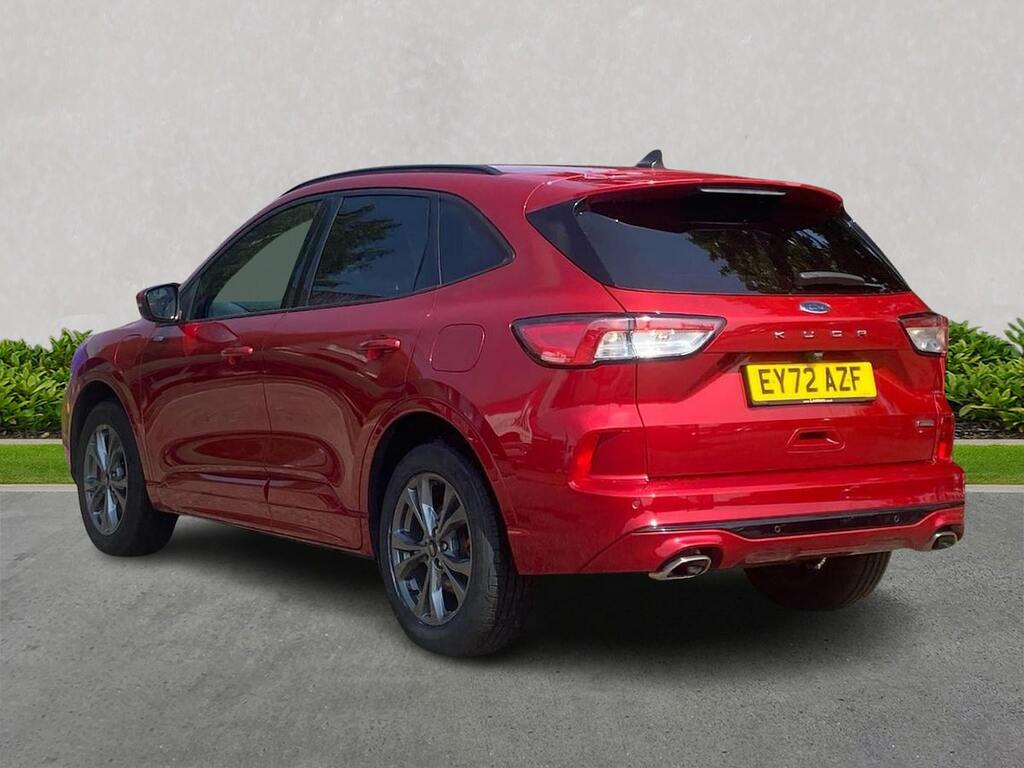 Ford Kuga 2.5 Ecoboost Duratec 14.4Kwh St-line Suv Petro EY72AZF Red #2