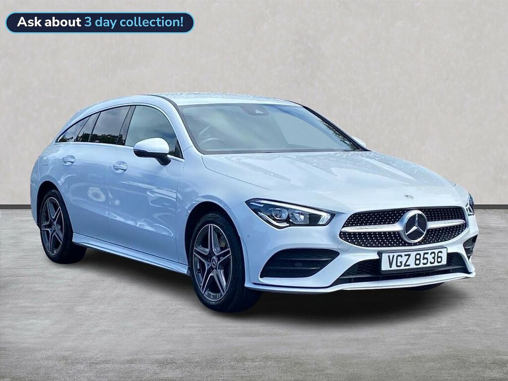 Mercedes-Benz CLA Class 1.3 Cla250e 15.6Kwh Amg Line Premium Shooting Br White