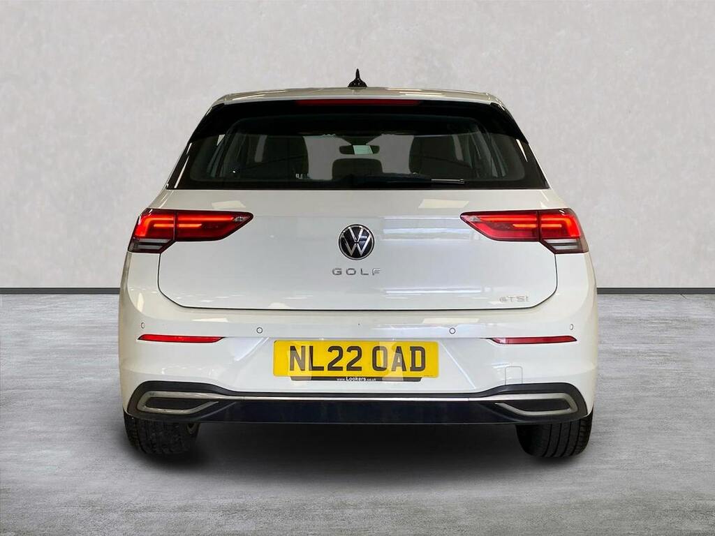 Volkswagen Golf 1.5 Etsi Mhev Style Hatchback Hybrid Ds NL22OAD White #4