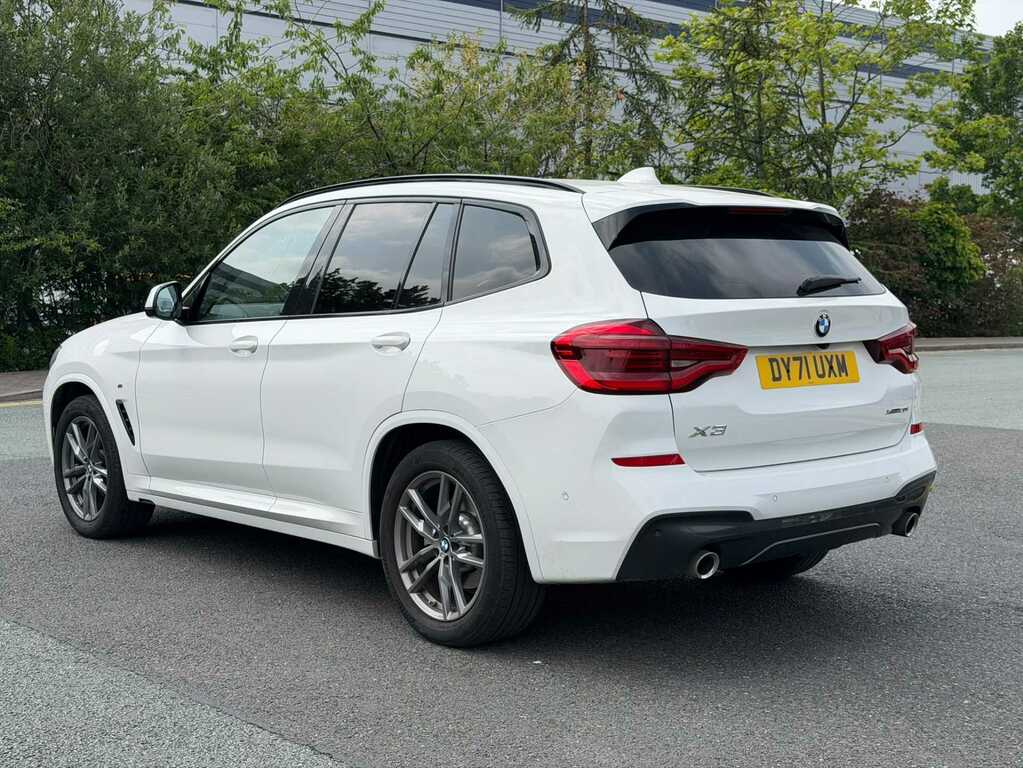 BMW X3 Xdrive20i M Sport Step White #5