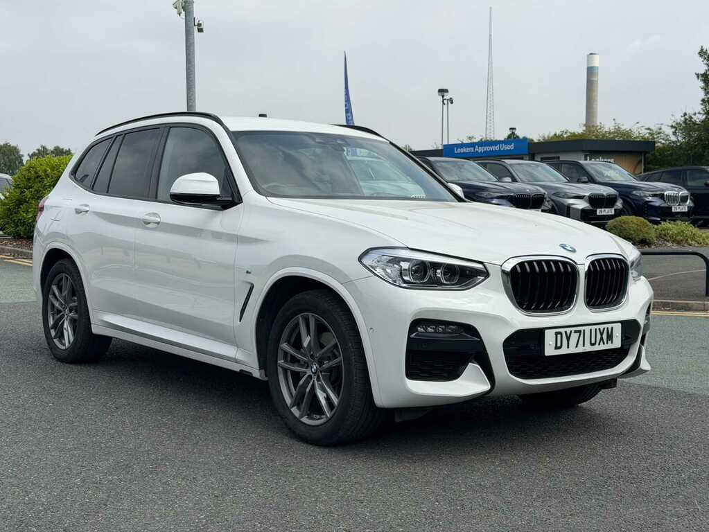 BMW X3 Xdrive20i M Sport Step White