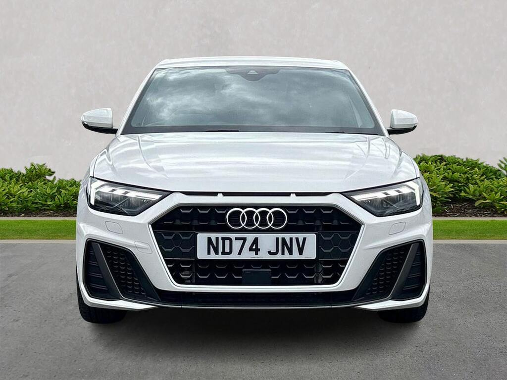 Audi A1 1.0 Tfsi 30 S Line Sportback S Tronic E ND74JNV White #5